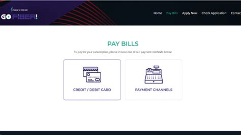 How to view and pay your Converge bill online .